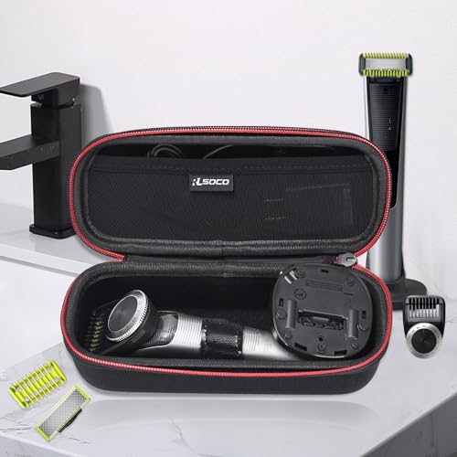 RLSOCO Hard Case Compatible With Philips QP6530/70,QP6530/80,QP6531/70,QP6550/70,QP6520/70,QP6510/20,QP2520/90, QP2630/70, QP2520/20 Hybrid Electric Trimmer (Case Only)