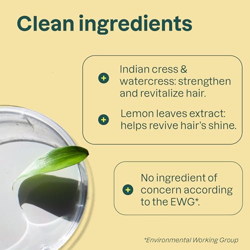 Clarifying Shampoo for Oily Hair - EWG Verified, Natural Ingredients, Pack of 2 - Lemon & White Tea