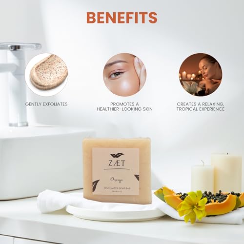 Papaya Soap Bar - 8 Pack