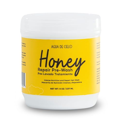 Honey Repair Pre-Shampoo Hair Mask for Damage & Moisture - 8 Oz