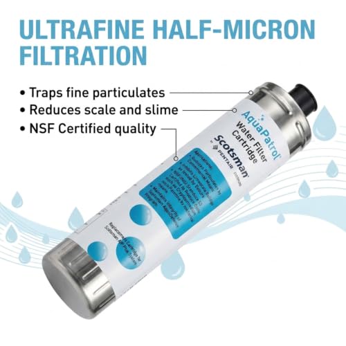 Water Filter Cartridge for Scotsman AquaPatrol Plus Ice Machines - Pack of 1