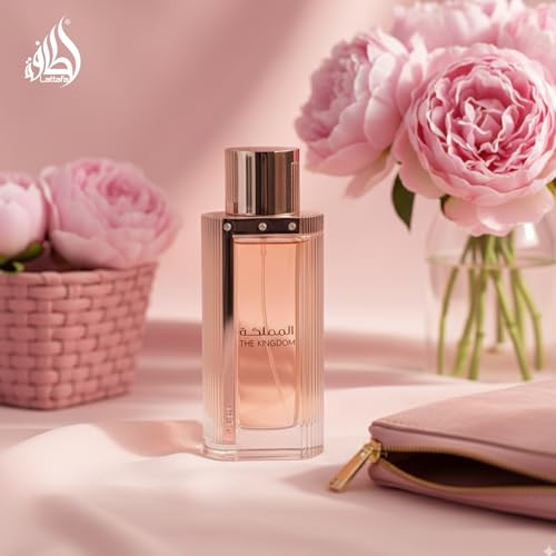 Eau De Parfum Spray for Women - The Kingdom by Lattafa - 3.4 Fl Oz (Variation of THIS listing: The Kingdom Women / 3.4 Fl Oz)