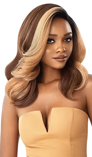 Outre Neesha Synthetic Swiss Lace Front Wig 202 - Natural Black