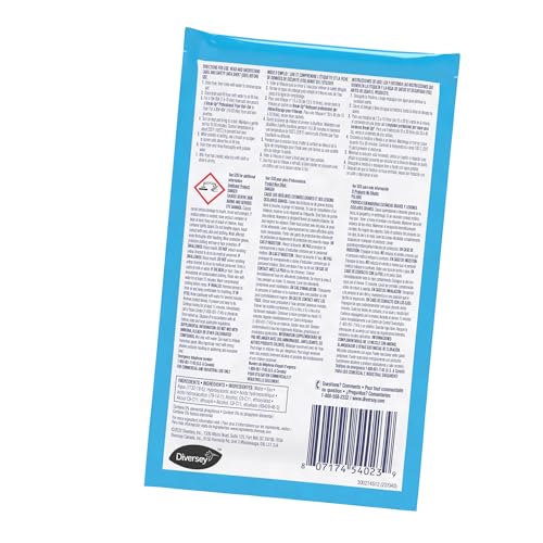 Diversey Break-Up Fryer Boil Out Cleaner 2oz Pack of 36 - Degreaser for Deep Fryers