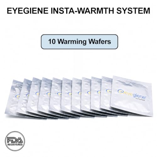 Insta-Warmth Eye Mask Refill Pack - 30 Pairs Warming Wafers for Dry Eyes - No Mask Included