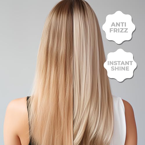 LATINOIL Platinum Black Shampoo for Blonde & Colored Hair 8.5 Fl Oz - Toner & Nourishing Hair Care