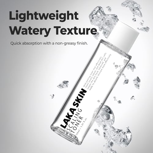 Gentle Face Toner with AHA PHA Hyaluronic Acid for Skin Exfoliation 150ml