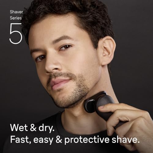 Braun Series 5 Electric Shaver Replacement Head Black - Compatible with Series 54B