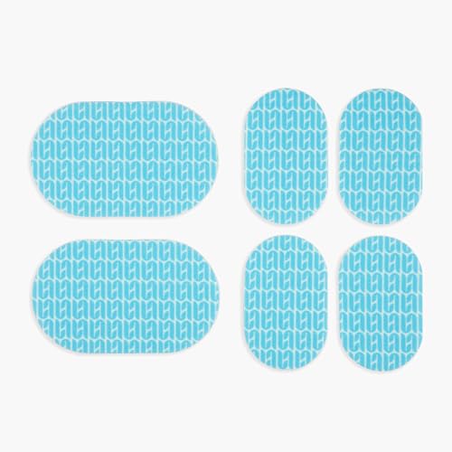 LOOPS Hyper Smooth Dark Spot Hydrogel Body Masks, Smooth, Refine, and Reduce Dark Spots - Body Patches Assorted Sizes (Pack of 6)