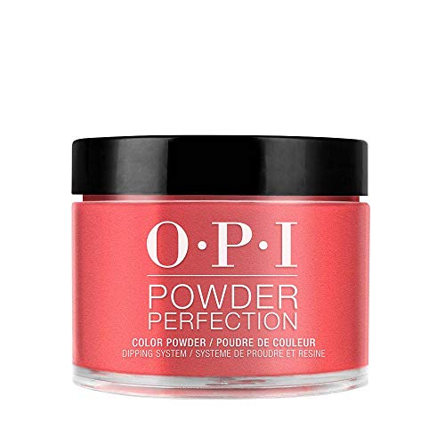 OPI Powder Perfection Nail Dip Kit Cajun Shrimp - Long Lasting Gel-Like Finish