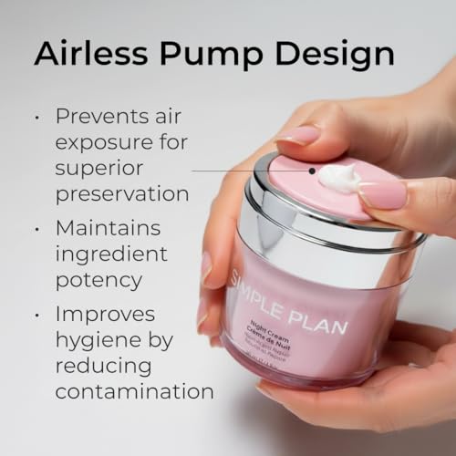 SIMPLE PLAN Advanced Moisturizing Day Cream ? Hydrating Face Moisturizer with Hyaluronic Acid & Ceramides, Fragrance-free Facial Moisturizer for Women & Men, Daily Moisturizer for Sensitive Skin 50 ML