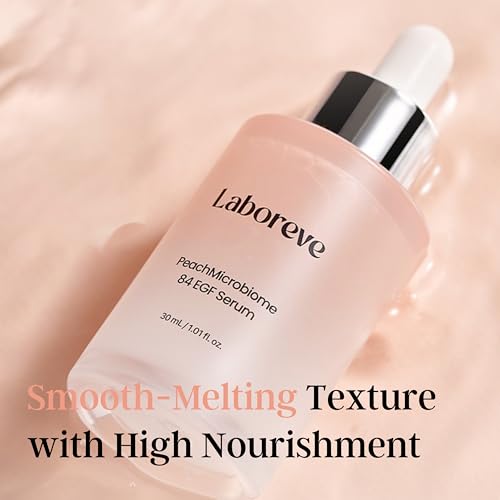 Peach Microbiome EGF Serum for Skin - Niacinamide & Probiotics, 1.01oz - Sensitive Skin