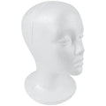 SHANY Styrofoam Model Heads ,Hat Wig Foam Mannequin Female Wig Head Stand ,Mannequin Head for wigs , Wig Holder - Round Base , 10.5 Tall with 20 1/2 Inches Circumference Female Mannequin Head -1 Piece