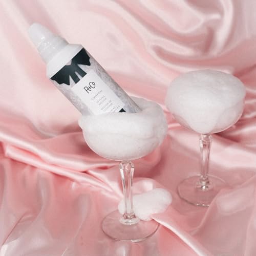 R+Co CHIFFON Styling Mousse ? Lightweight Hair Foam, Adds Volume & Texture, All Hair Types