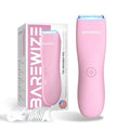 Bikini Trimmer for Women, Pubic Hair Trimmer | Waterproof, USB-C Rechargeable, LED Light, Replaceable Blade | Electric Razors for Women, Electric Lady Shaver (Rose)