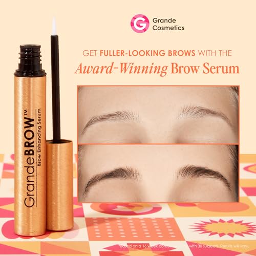 Grande Cosmetics Lash & Brow Care Systems ? Multi-Step Enhancing Sets for Longer, Fuller, Healthier Look