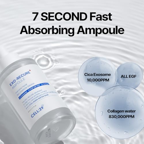 CELL29 Exo-Recure Ampoule with Exosome & Collagen for Deep Hydration & Anti-Aging 50ml