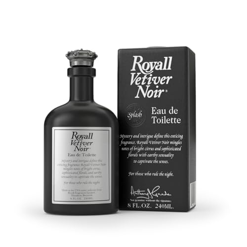 Men's Vetiver & Amber Eau de Toilette Splash - 8 Fl oz, Noir Variation