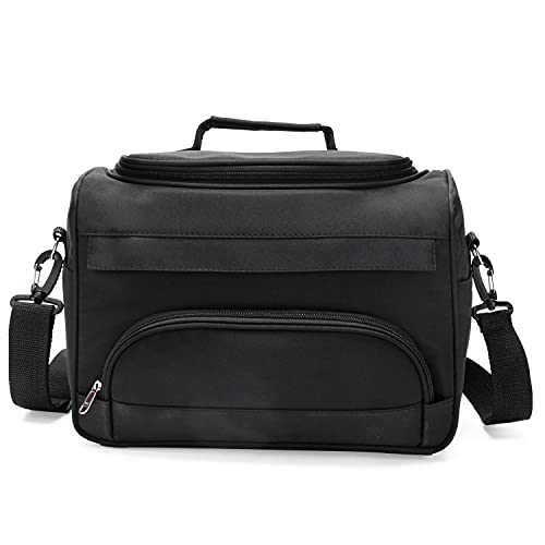 Hairdressing Bag with Shoulder Strap - Black Salon Organizer with YKK Zipper