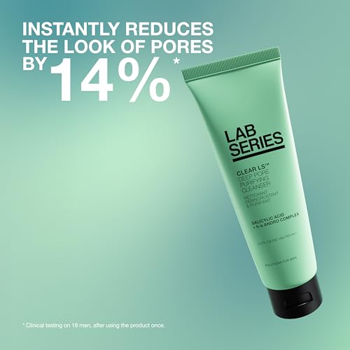Lab Series Clear LS Deep Pore Purifying Face Wash with Salicylic Acid – 4.2 Fl Oz