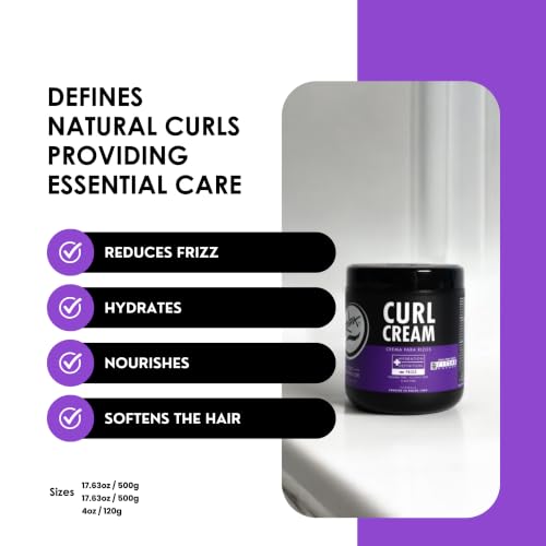 Rolda Curl Cream for Men - 35.2 oz Anti Frizz Defining & Hydrating Hair Styling
