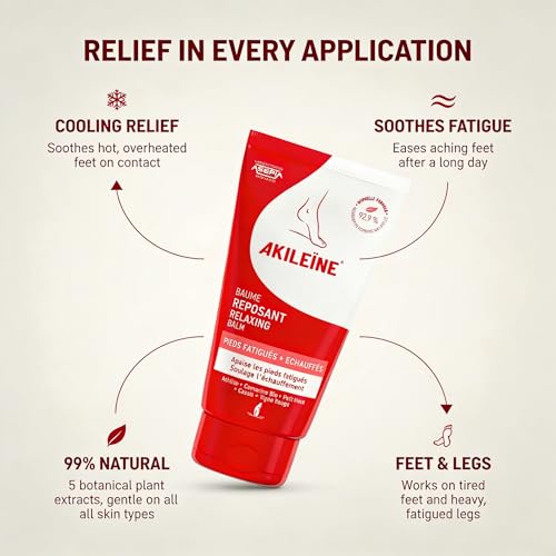Foot Care Balm for Chronic Fatigue, Moisturizing and Rebuilding Skin Barrier - 75ml