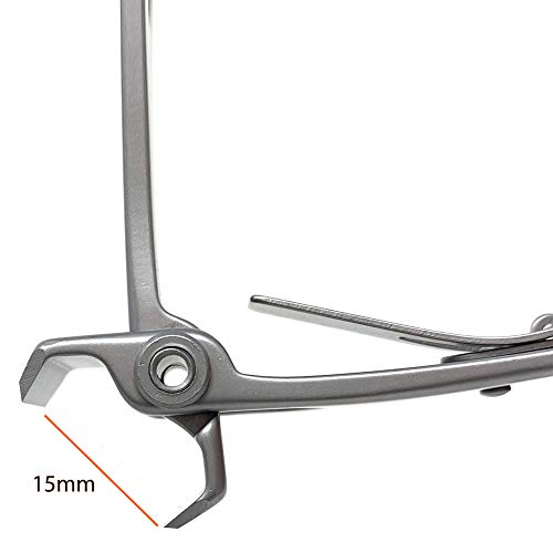 Heavy Duty Nail Clippers for Thick Nails & Ingrown Toenails - Professional Silver