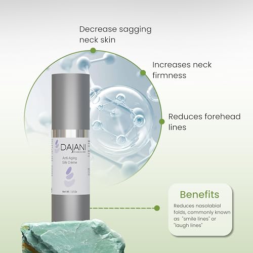 DAJANI Anti Aging Face Cream (1.0 Oz) | Anti Wrinkle Firming Cream With Lavandula Oil, Shea Butter & Teprenone | Neck Creams for Tightening & Firming | Facial Skin Care for Men & Women