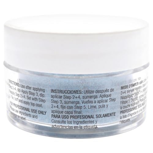Cuccio Colour Powder Nail Polish - Lacquer For Manicures And Pedicures - Highly Pigmented Powder That Is Finely Milled - Durable Finish With A Flawless Rich Color - Deep Blue Glitter - 0.5 Oz, (5557-5)