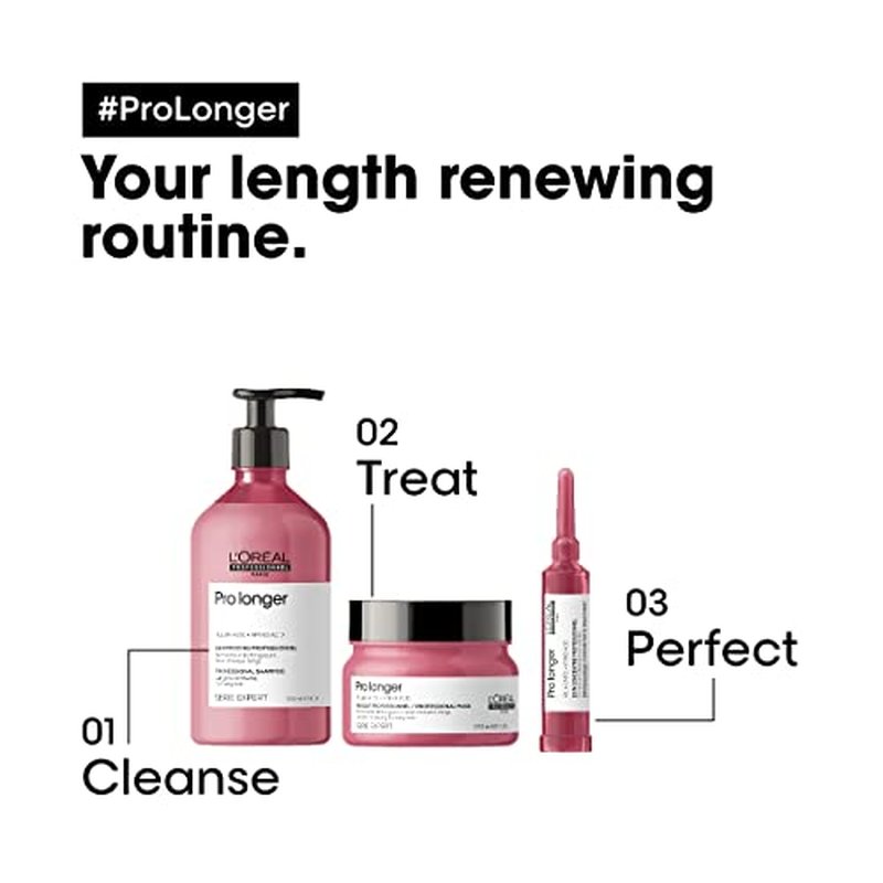 L'Or?al Professionnel Paris Pro Longer Concentrate Treatment - For Thinned Hair, Fills and Visibly Reduces Split Ends, Provides Thicker Hair and Shine