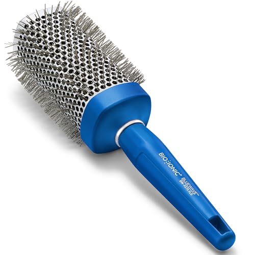 BlueWave NanoIonic Conditioning Hair Brush - X Large, Blue, 2 Inch