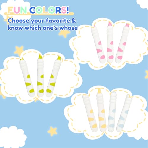 Kids Disposable Toothbrushes 60 Pack - Individually Wrapped Soft Bristles for Travel & Family Use