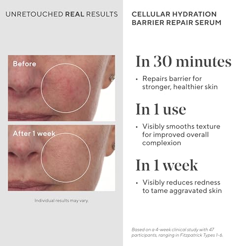 Murad Cellular Hydration Barrier Repair Serum ? Hydrating Serum with Hyaluronic Acid, Bilberry, and Peptides for Strengthening Skin Barrier and Calming Redness ? 0.5 Fl Oz