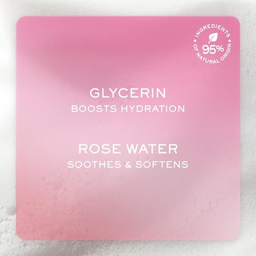 Gentle Rose Face Wash Foam for Sensitive Skin - 5 Fl Oz