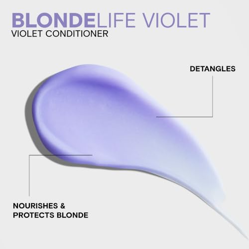 Joico Blonde Life Violet Shampoo & Conditioner Set 33.8 Fl Oz Pack of 2 - Cool Blonde Brightening