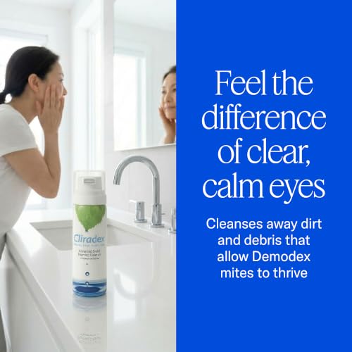 Foaming Eyelid Cleanser with 4-Terpineol Tea Tree Oil - 1.5 Fl Oz - Pack of 1