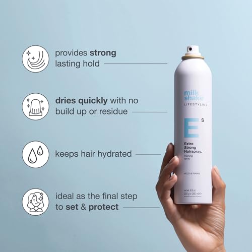 Milk Shake Extra Strong Hair Spray - Long-Lasting Finishing Spray, 8.8 Oz