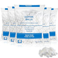 1000 Pcs Soft Cotton Ball Bulk Organic Medium Cotton Ball for Absorbent Multipurpose Pure Nail Polish Remover Makeup Removal First Aid Face Crafting Cleaning Skin Applying Lotion