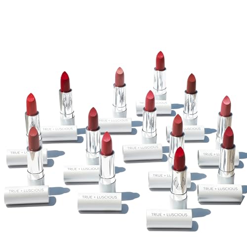 Lipstick - True + Luscious Super Moisture Satin Lipstick in Orange Punch - Hydrating & Cruelty-Free
