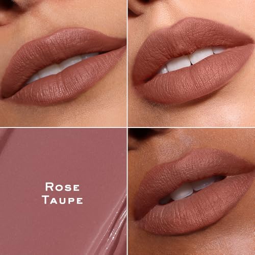 KIRO Velvet Soufflé Soft Matte Liquid Lipstick - Rose Taupe, Hydrating, Long-Lasting 5ml