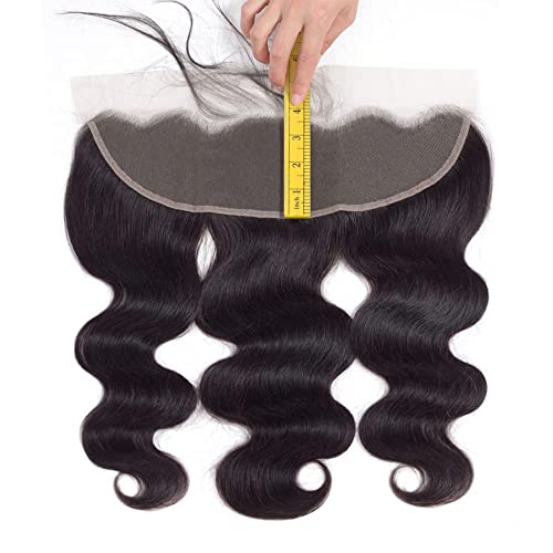 16 Inch Body Wave Lace Frontal Closure Ear to Ear HD Transparent Lace - 13x4