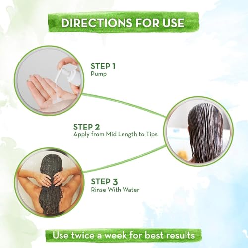 MAMAEARTH Onion & Coconut Conditioner - Hydrating Hair Care for All Hair Types 400ml