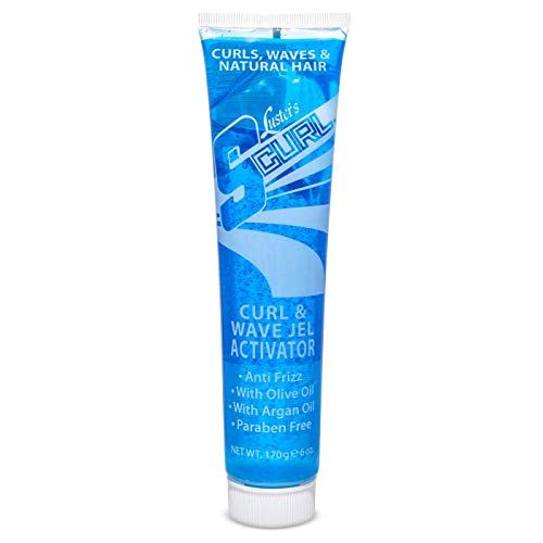 Luster S Curl Activator Wave Gel - 6 oz Pack of 6 for Moisture & Curl Enhancement