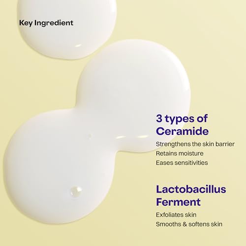Ceramide Toner for Dry Sensitive Skin - Hydrating pH 5.5 Essence with Hyaluronic Acid & Niacinamide