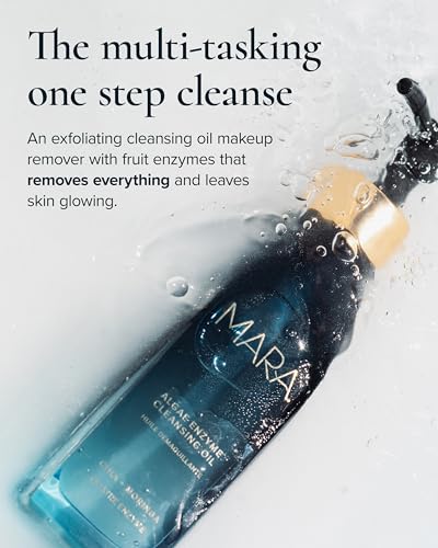 MARA Algae Enzyme Cleansing Oil - Gentle Makeup & SPF Remover, 2oz/60mL