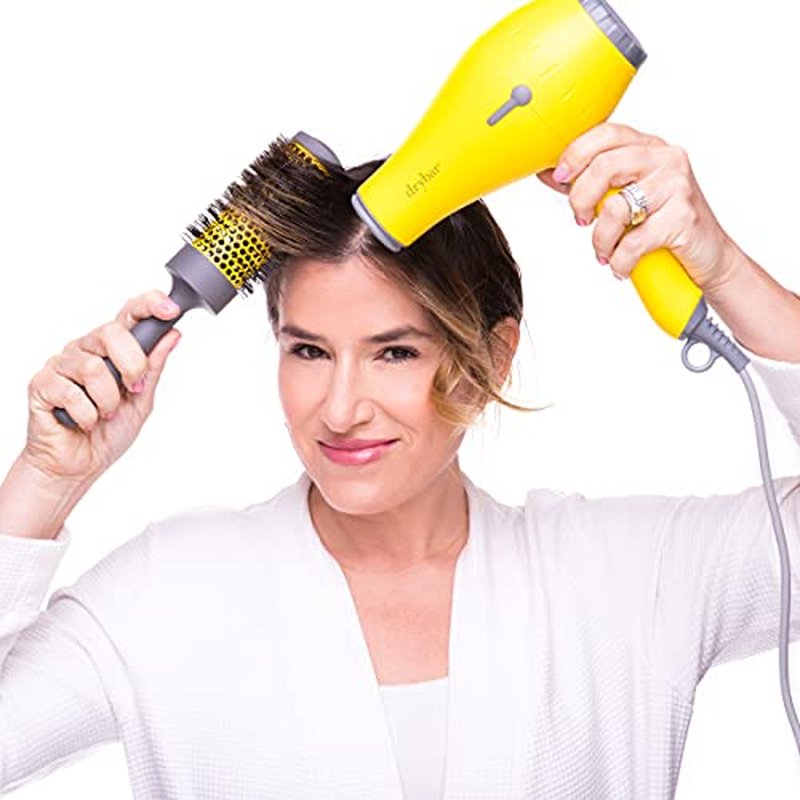 Drybar Ceramic Round Thermal Brush, Available in 3 Sizes to Lock in Long-Lasting Volume and Curl