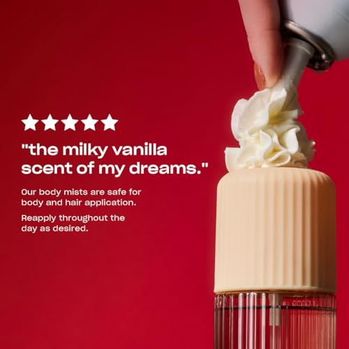 Snif Extra Whip Body Mist - Vanilla Musk Fragrance 2.5 oz - Vegan & Cruelty-Free