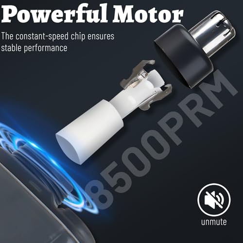 Nose and Ear Hair Trimmer for Men, 2025 Nose Hair Trimmer Clipper with LED Display for Women, Professional IPX7 Waterproof Dual Edge Blades Nasal Trimmer Clippers for Travel