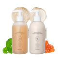 HEVEBLUE Salmon Fruity Centella Body Wash & Body Cream Duo - Complete Gift Set for Sensitive Skin