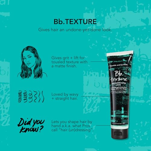 Texturizing Hair Cream for Volume & Matte Finish - Un(dressing) Style, 5 Fl Oz